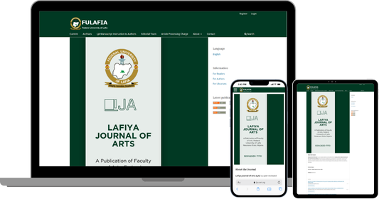 Lafiya Journal of Arts (LJA)